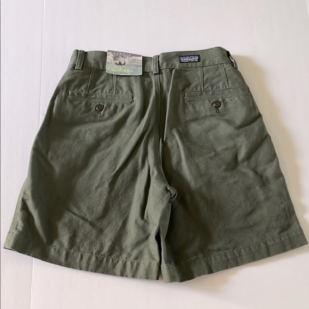 NWT🔥Patagonia Organic Cotton Duck SHORTS Vintage Mens 28 Olive Midweight